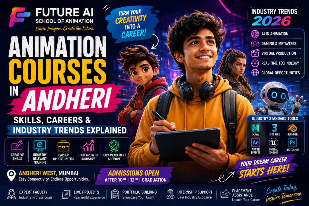 Best Animation Courses in Andheri for Creative Careers