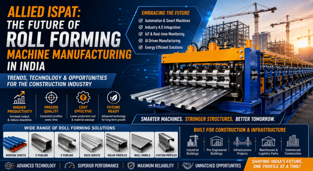 Roll Forming Machine Manufacturer in India | Allied Ispat